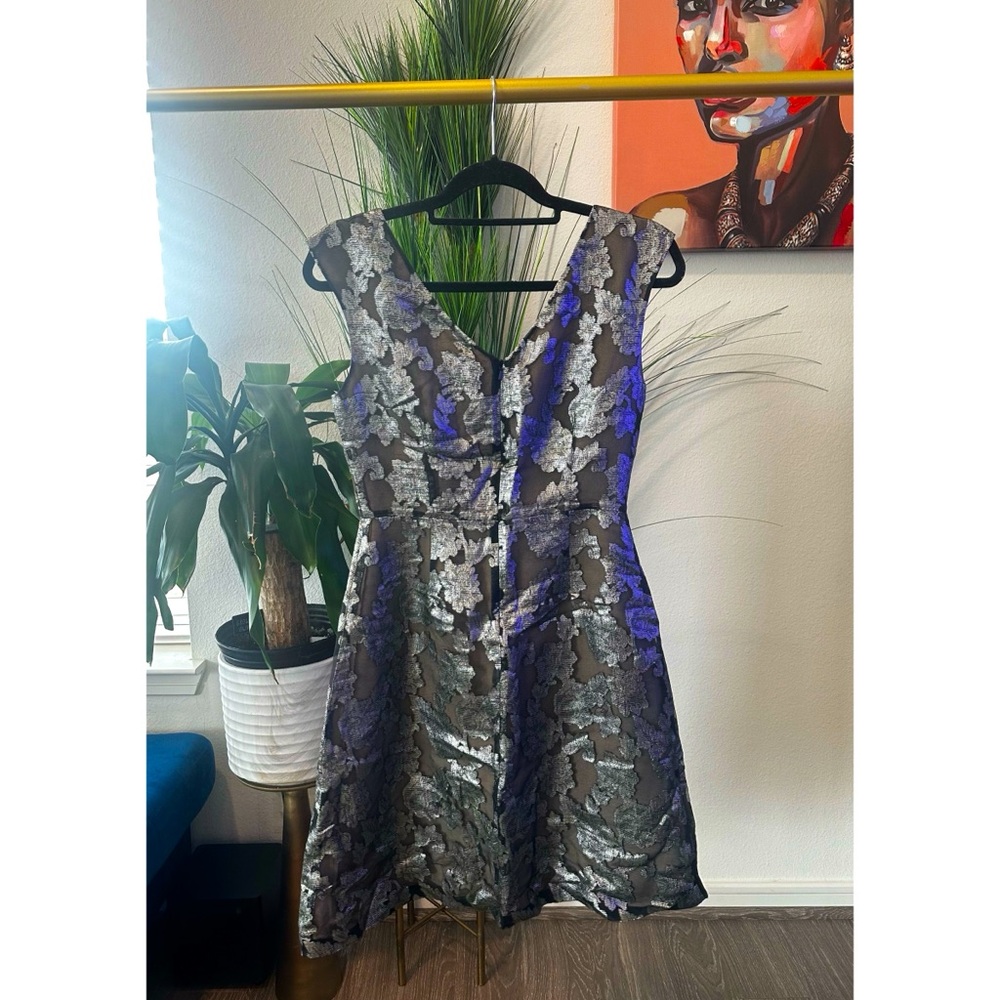 BNWT AG Phillips A-Line Patterned Dress - Size 2